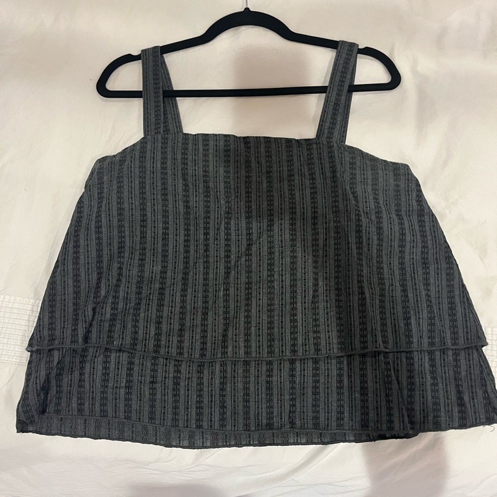 Stripe tank blouse